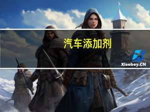 汽车添加剂