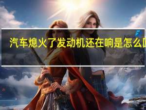 汽车熄火了发动机还在响是怎么回事（车熄火后发动机还在响是什么原因?）