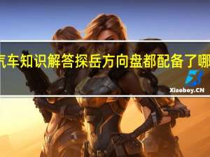 汽车知识解答探岳方向盘都配备了哪些功能？