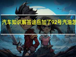汽车知识解答途岳加了92号汽油怎么办？
