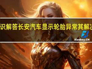 汽车知识解答长安汽车显示轮胎异常其解决办法是什么？