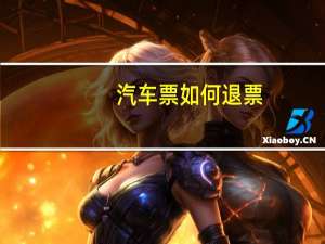 汽车票如何退票