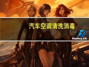 汽车空调清洗消毒