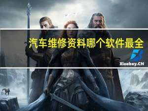 汽车维修资料哪个软件最全（汽车维修资料）