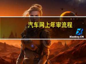 汽车网上年审流程