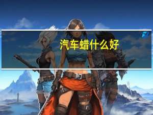 汽车蜡什么好