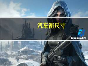 汽车衡尺寸