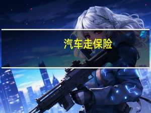 汽车走保险