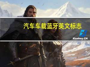 汽车车载蓝牙英文标志