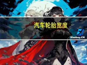 汽车轮胎宽度