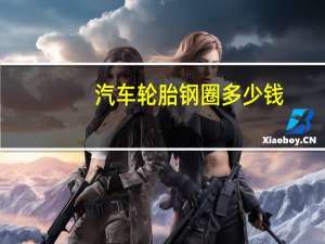 汽车轮胎钢圈多少钱