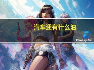 汽车还有什么油
