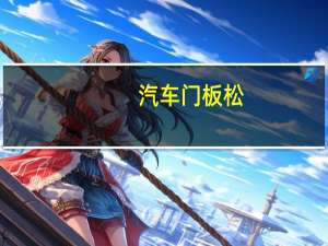 汽车门板松