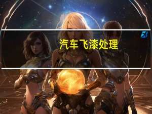 汽车飞漆处理
