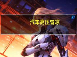 汽车高压管凉
