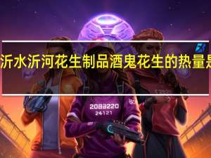 沂水沂河花生制品 酒鬼花生的热量是多少