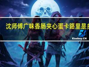 沈师傅 广味香肠夹心蛋卡路里是多少