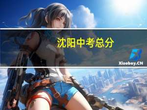 沈阳中考总分