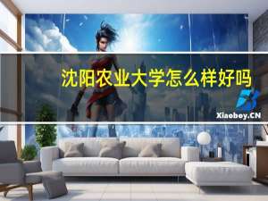 沈阳农业大学怎么样好吗（沈阳农业大学怎么样）