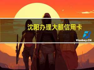 沈阳办理大额信用卡（沈阳地区银行信用卡办卡条件）
