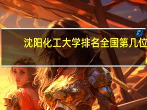 沈阳化工大学排名全国第几位