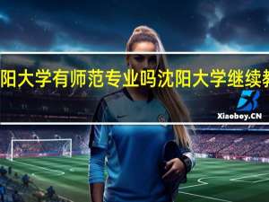 沈阳大学有师范专业吗 沈阳大学继续教育学院