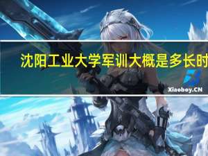 沈阳工业大学军训大概是多长时间