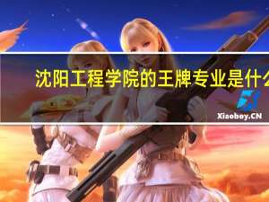 沈阳工程学院的王牌专业是什么