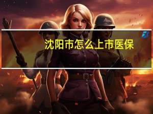 沈阳市怎么上市医保