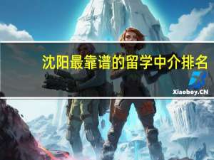 沈阳最靠谱的留学中介排名