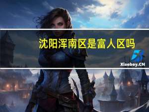 沈阳浑南区是富人区吗