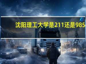 沈阳理工大学是211还是985