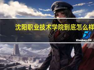 沈阳职业技术学院到底怎么样