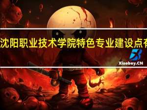 沈阳职业技术学院特色专业建设点有哪些