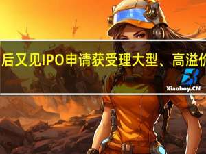 沉寂两个月后又见IPO申请获受理大型、高溢价项目近期难出现