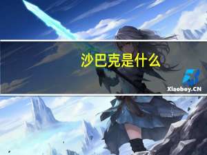 沙巴克是什么（沙巴克是什么）