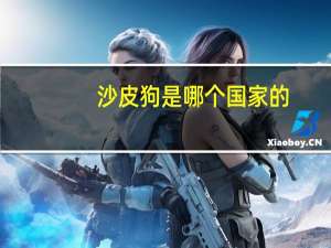 沙皮狗是哪个国家的