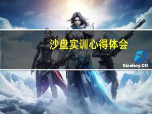 沙盘实训心得体会