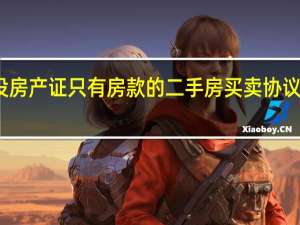 没房产证只有房款的二手房买卖协议有效吗