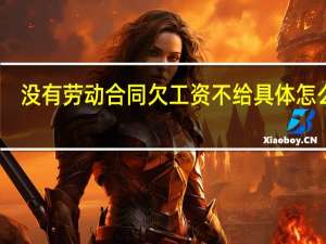 没有劳动合同欠工资不给具体怎么办