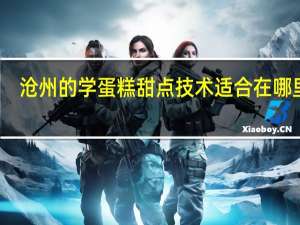 沧州的学蛋糕甜点技术适合在哪里学