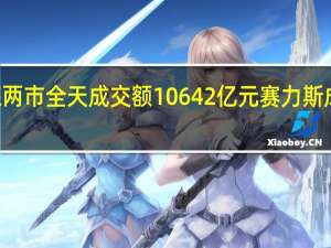 沪深两市全天成交额10642亿元赛力斯成交额100.11亿元居首