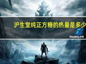 沪生堂 纯正方糖的热量是多少