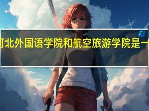 河北外国语学院和航空旅游学院是一回事吗