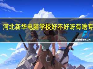 河北新华电脑学校 好不好呀 有啥专业呀
