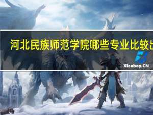河北民族师范学院哪些专业比较出名