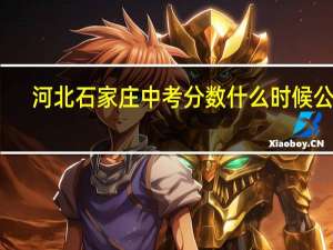 河北石家庄中考分数什么时候公布