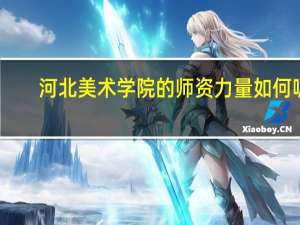 河北美术学院的师资力量如何呢