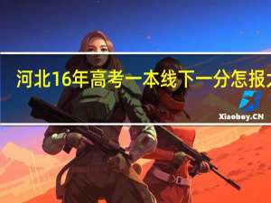 河北16年高考一本线下一分怎报大学