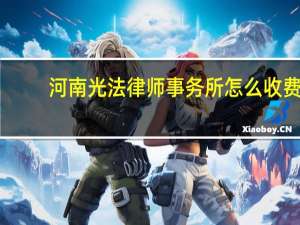 河南光法律师事务所怎么收费